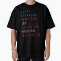 Founding Fathers Last Names T-Shirt - Unique Graphic for Adults - T-Shirt, Sweatshirt, Hoodie