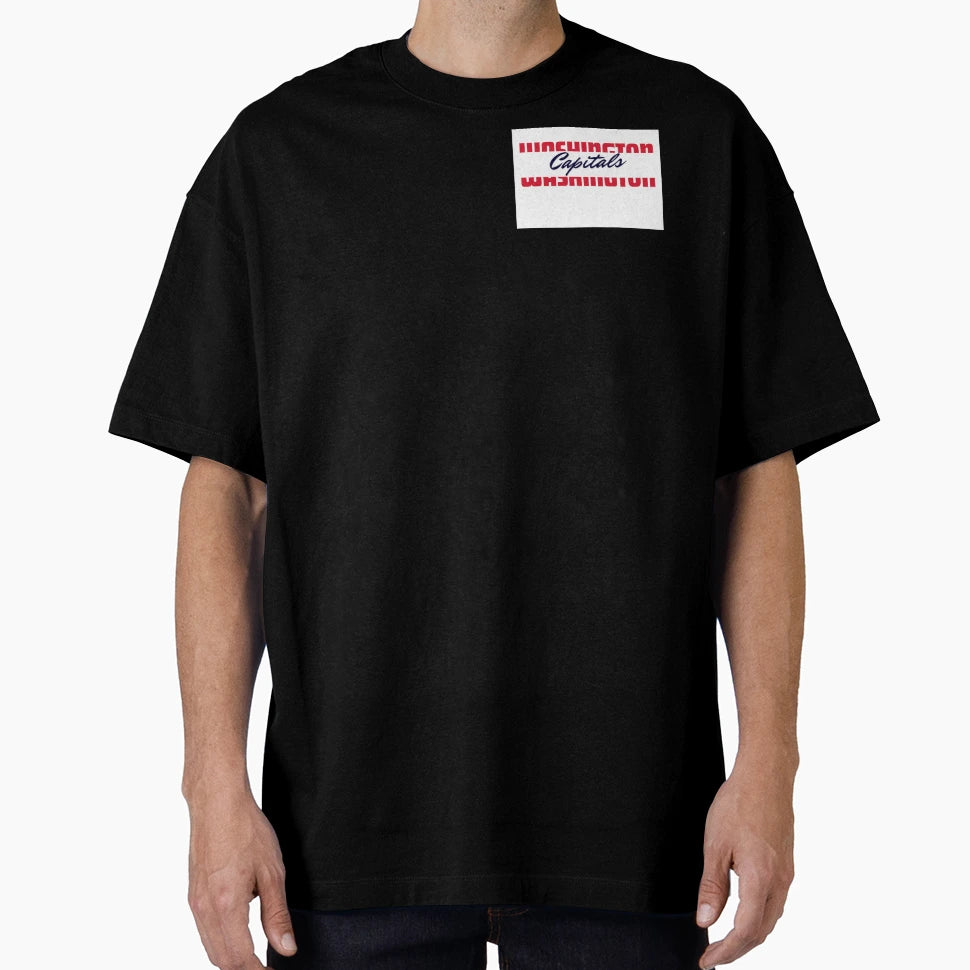 Washington Capitals T-Shirt - Novelty Apparel for Adults - T-Shirt, Sweatshirt, Hoodie