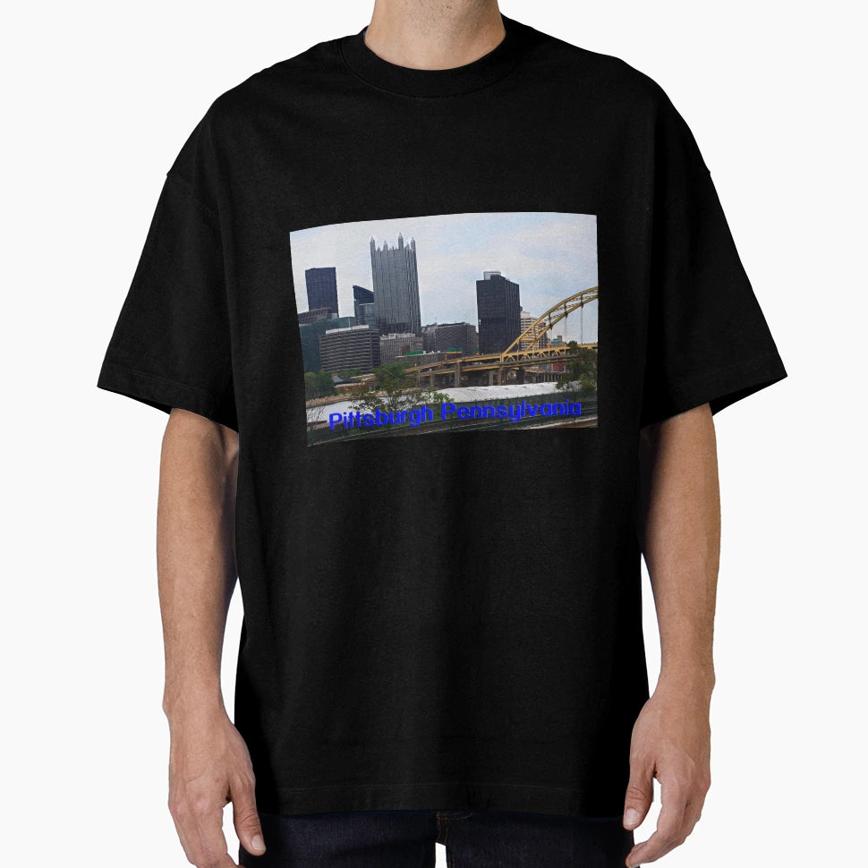 Pittsburgh Pennsylvania T-Shirt - Fun Novelty Design Unisex - T-Shirt, Sweatshirt, Hoodie
