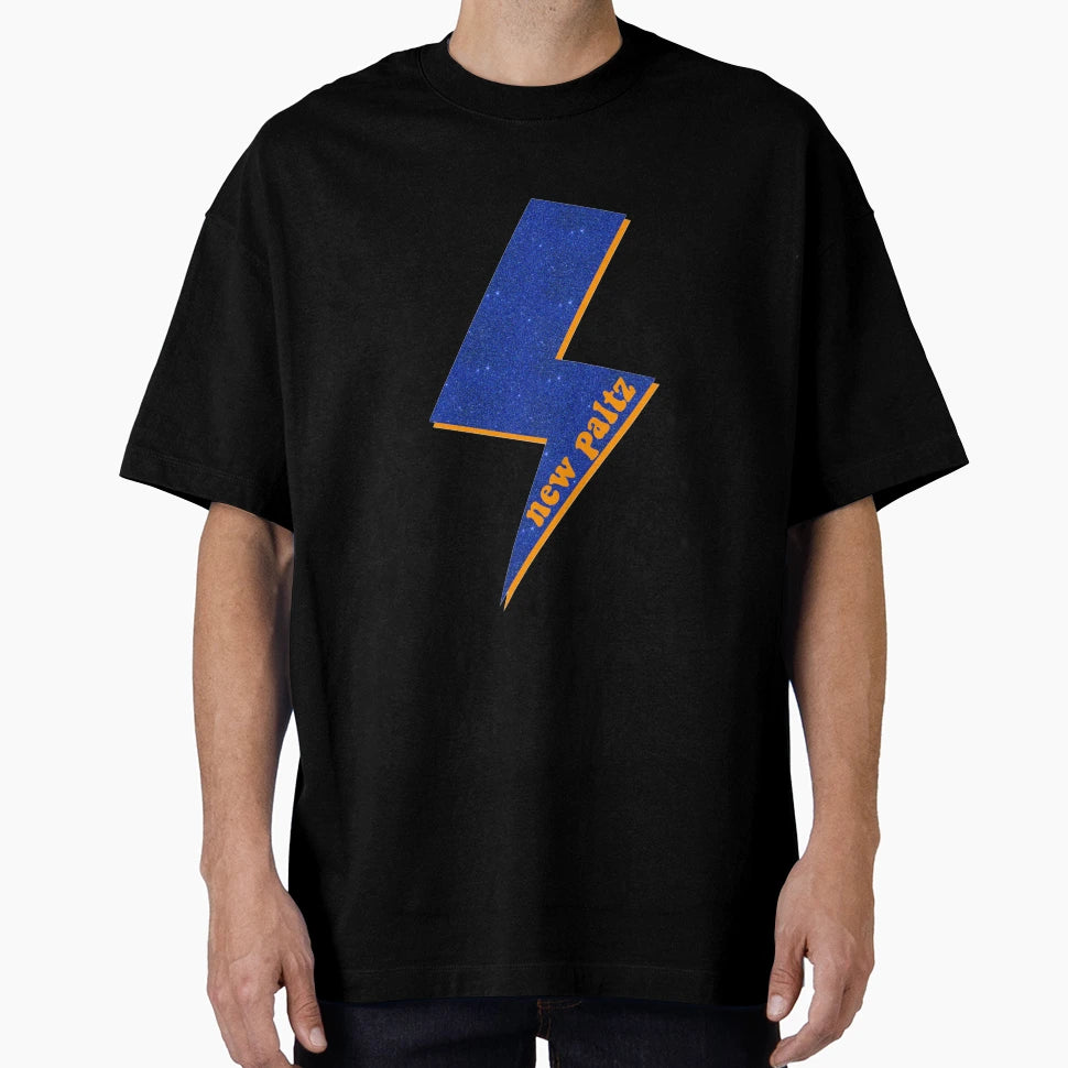 New Paltz Glitter Lightning T-Shirt - Graphic Print Unisex - T-Shirt, Sweatshirt, Hoodie