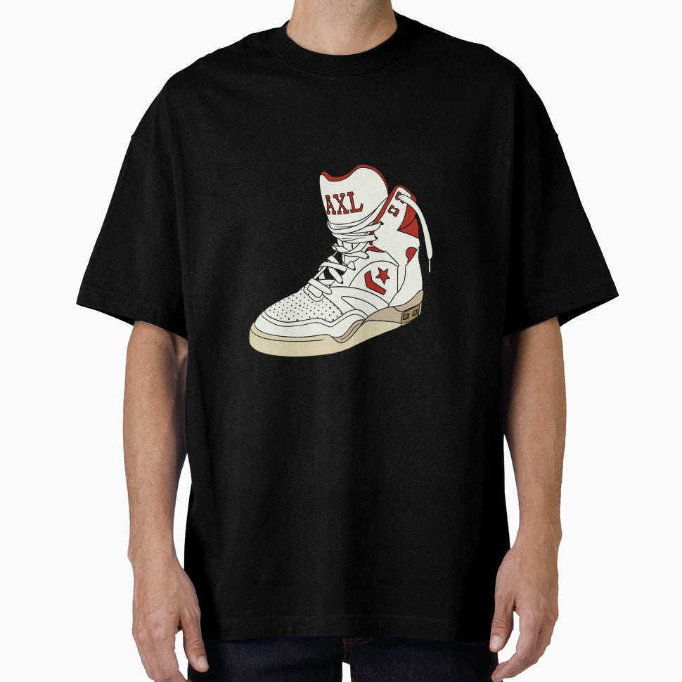 Axl Rose Shoes T-Shirt - Minimalist Print Unisex - T-Shirt, Sweatshirt, Hoodie