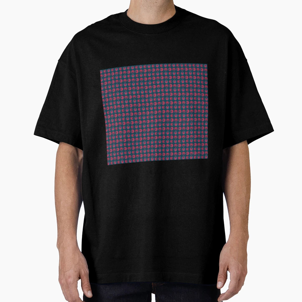 Strawberry Circles Pattern T-Shirt - Novelty Apparel Men Women - T-Shirt, Sweatshirt, Hoodie