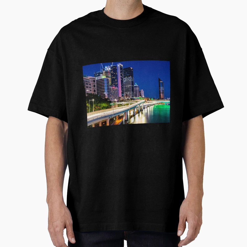 Brisbane T-Shirt - Minimalist Print for Adults - T-Shirt, Sweatshirt, Hoodie