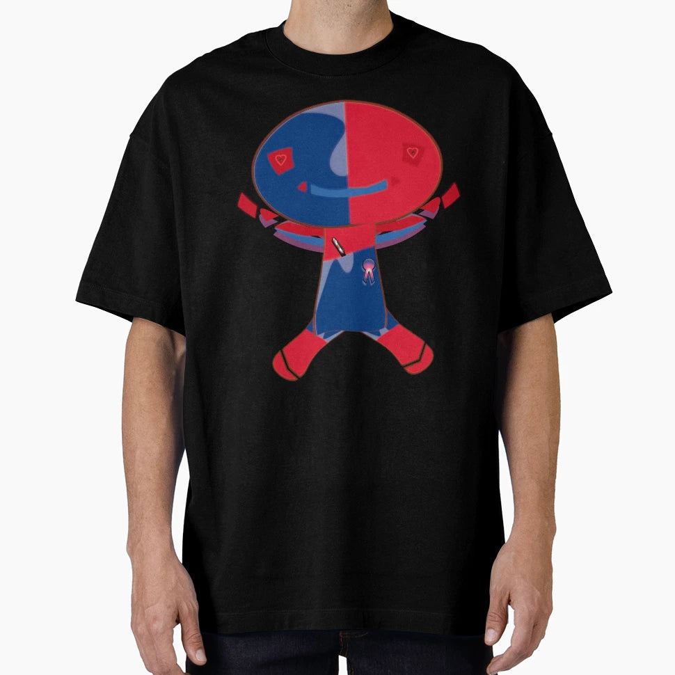 Big Headed Character T-Shirt - Streetwear Style for Adults - T-Shirt, Sweatshirt, Hoodie