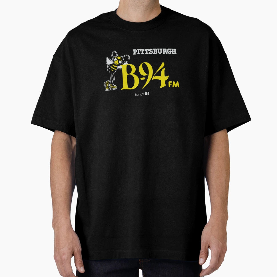 B 94 Fm Pittsburgh T-Shirt - Custom Art Print Unisex - T-Shirt, Sweatshirt, Hoodie