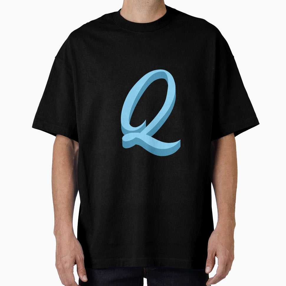 Letter Q T-Shirt - Casual Everyday Wear Men Women - T-Shirt, Sweatshirt, Hoodie