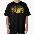 Pittsburgh Sports Skyline Black And T-Shirt - Minimalist Print Unisex - T-Shirt, Sweatshirt, Hoodie