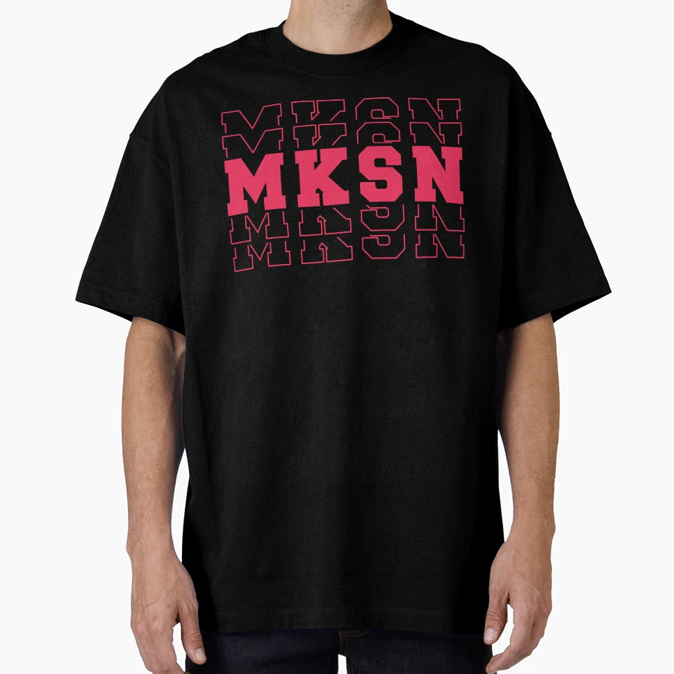 Mksn Old School T-Shirt - Minimalist Print Unisex - T-Shirt, Sweatshirt, Hoodie