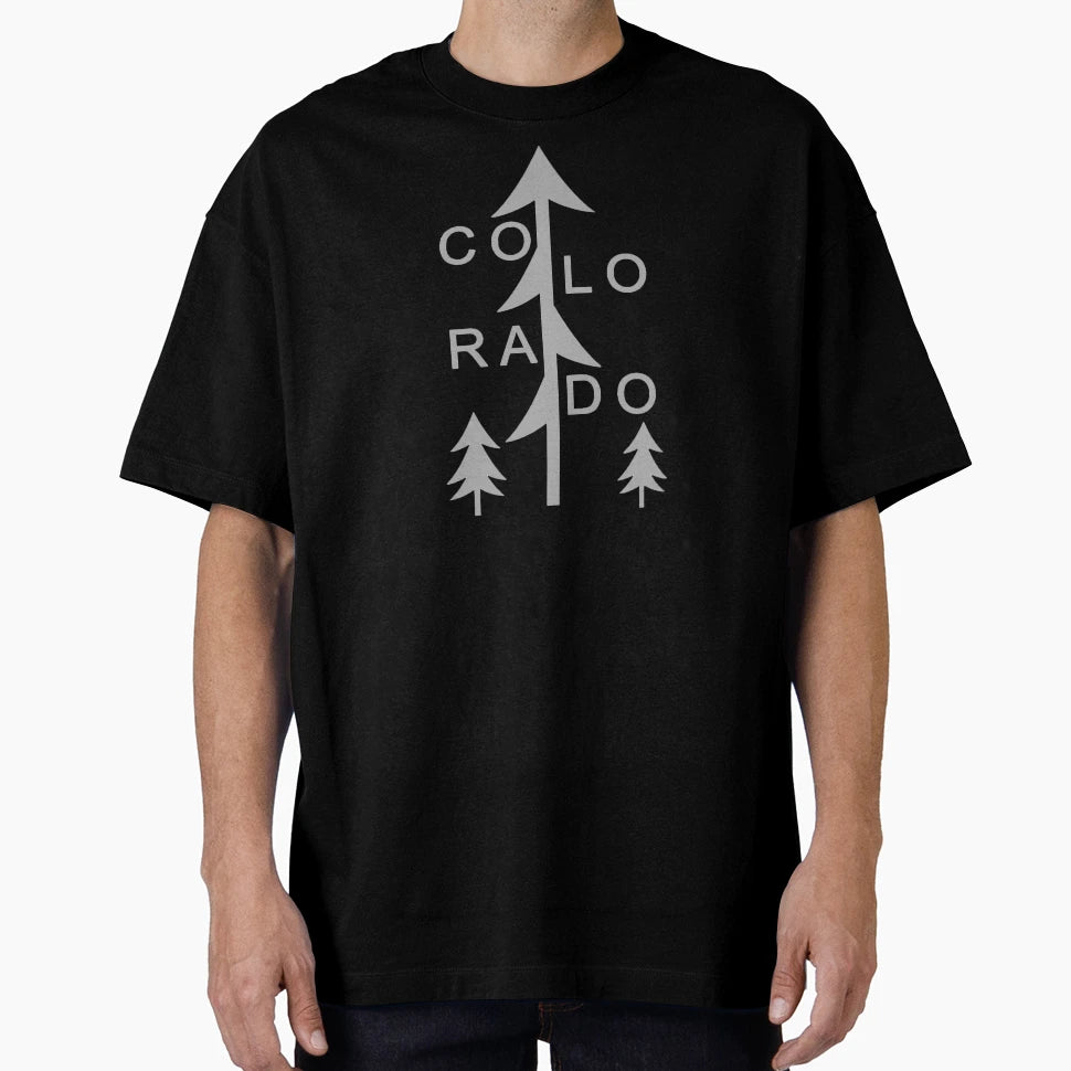 Colorado Pine Tree T-Shirt - Trendy Graphic Men Women - T-Shirt, Sweatshirt, Hoodie