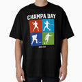 Champa Bay Champions Tampa Bay Football T-Shirt - Custom Art Print Unisex - T-Shirt, Sweatshirt, Hoodie