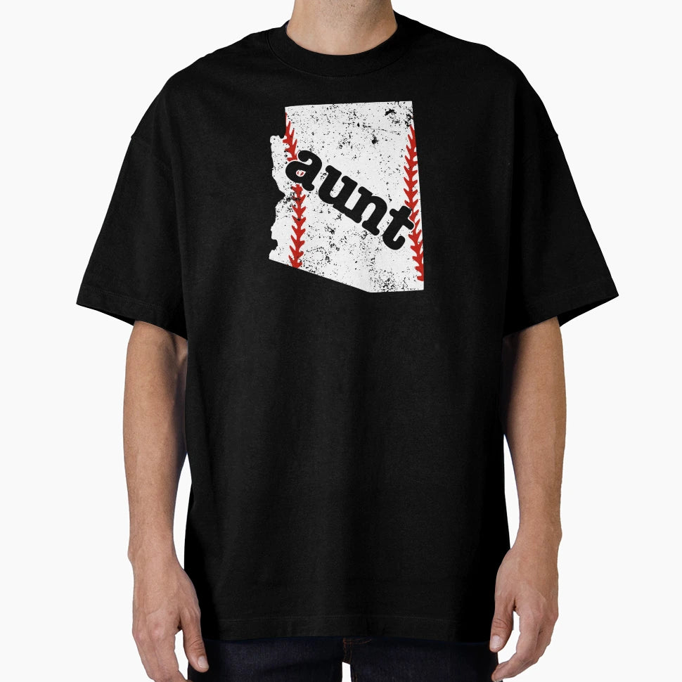 Fast Pitch Softball Aunt Arizona T-Shirt - Casual Everyday Wear Unisex - T-Shirt, Sweatshirt, Hoodie