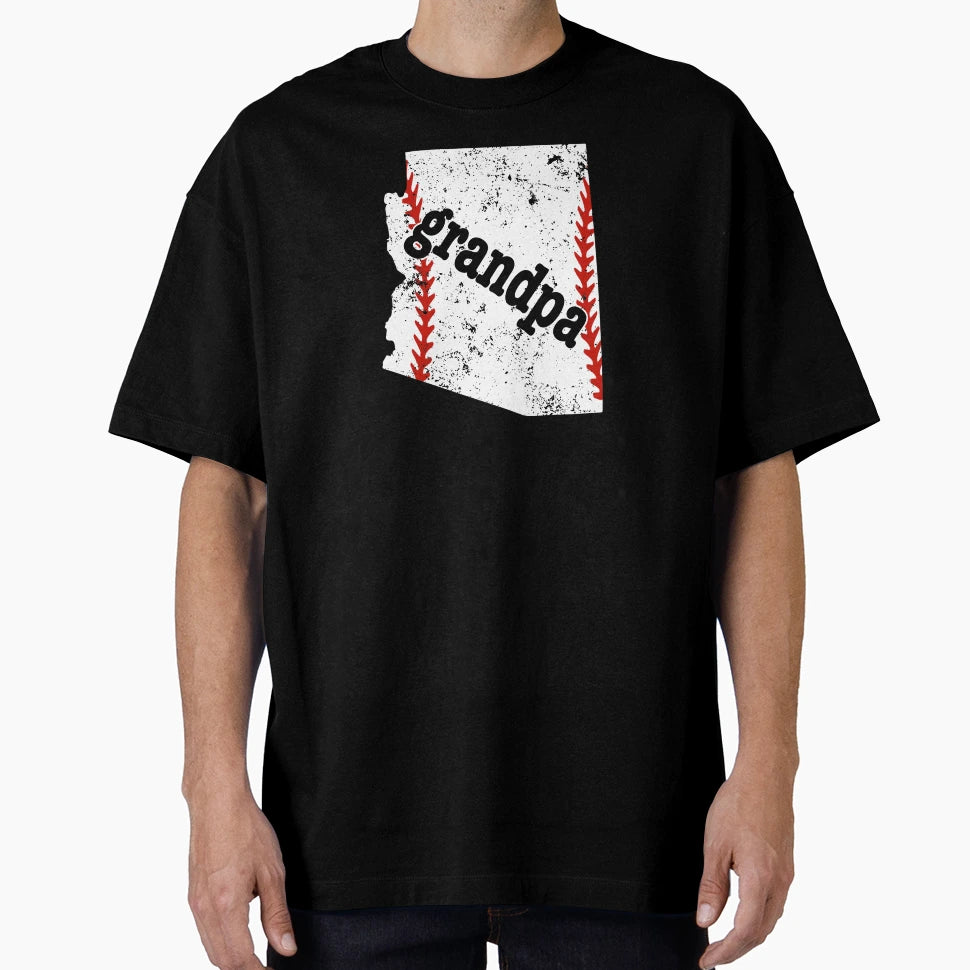 Arizona Baseball Grandpa Softball T-Shirt - Fun Novelty Design Unisex - T-Shirt, Sweatshirt, Hoodie