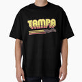 Tampa Fl City Stripes T-Shirt - Custom Art Print Men Women - T-Shirt, Sweatshirt, Hoodie