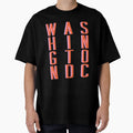Modern Washington D C Typography Bold T-Shirt - Minimalist Print Unisex - T-Shirt, Sweatshirt, Hoodie