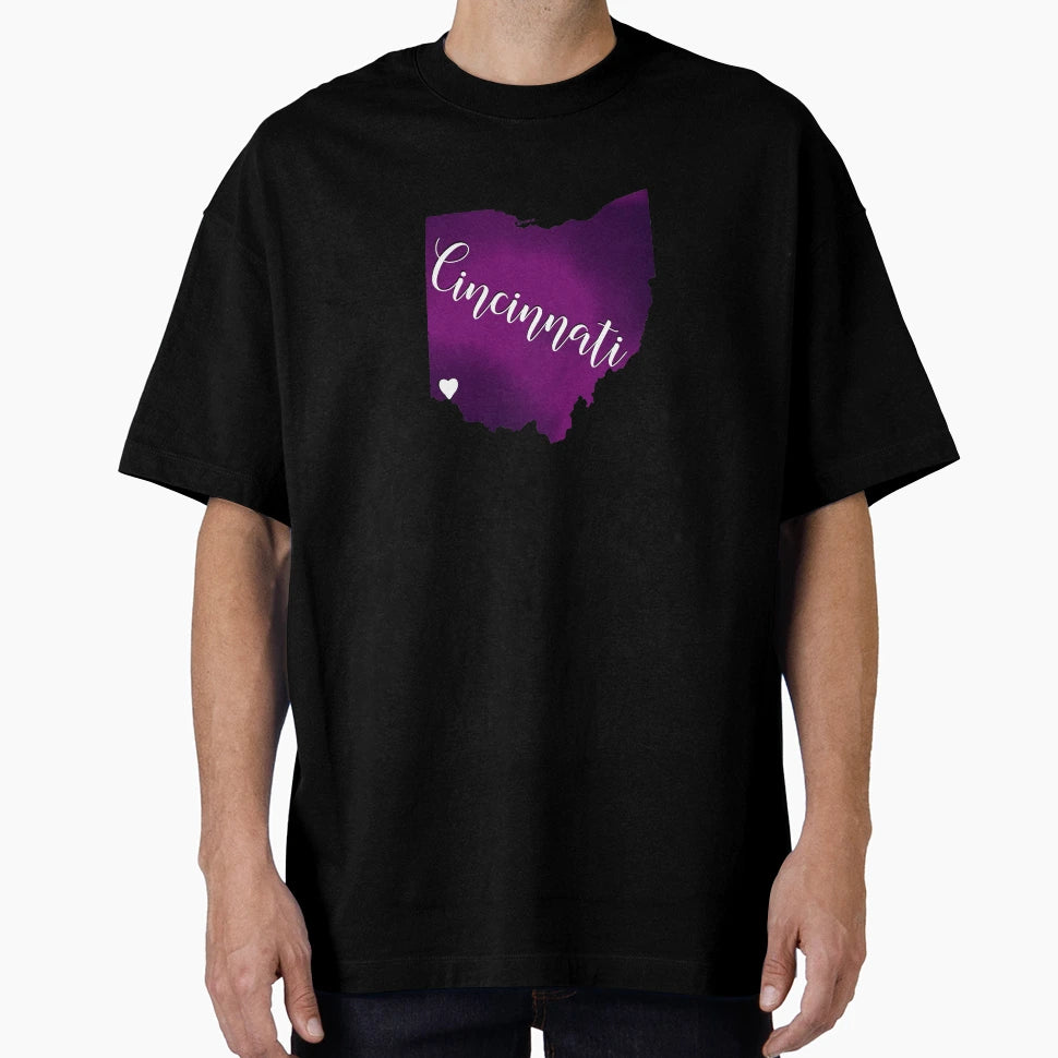 Cincinnati T-Shirt - Graphic Print for Adults - T-Shirt, Sweatshirt, Hoodie