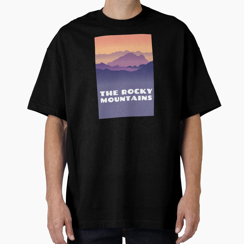 Rocky Mountains Morning Skies T-Shirt - Trendy Graphic Unisex - T-Shirt, Sweatshirt, Hoodie