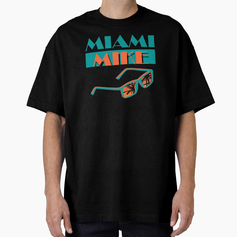 Miami Mike T-Shirt - Aesthetic Graphic for Adults - T-Shirt, Sweatshirt, Hoodie