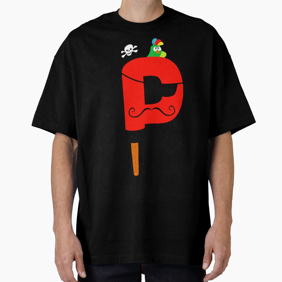 P Is Pirate T-Shirt - Fun Novelty Design Unisex - T-Shirt, Sweatshirt, Hoodie