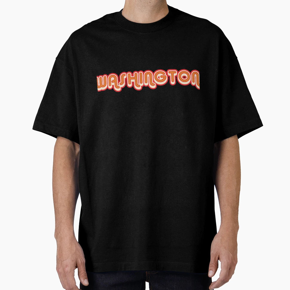 Washington 70S Shadow T-Shirt - Minimalist Print Unisex - T-Shirt, Sweatshirt, Hoodie