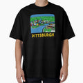 Pittsburgh Decal T-Shirt - Novelty Apparel Men Women - T-Shirt, Sweatshirt, Hoodie