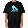 Letter D Blue Fade T-Shirt - Fun Novelty Design Unisex - T-Shirt, Sweatshirt, Hoodie
