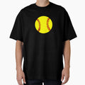 Softball Skull T-Shirt - Novelty Apparel Men Women - T-Shirt, Sweatshirt, Hoodie