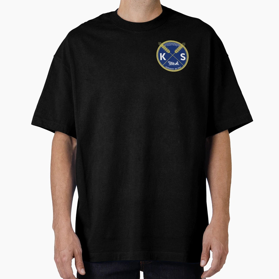 Kansas Wheat Seal T-Shirt - Streetwear Style Unisex - T-Shirt, Sweatshirt, Hoodie