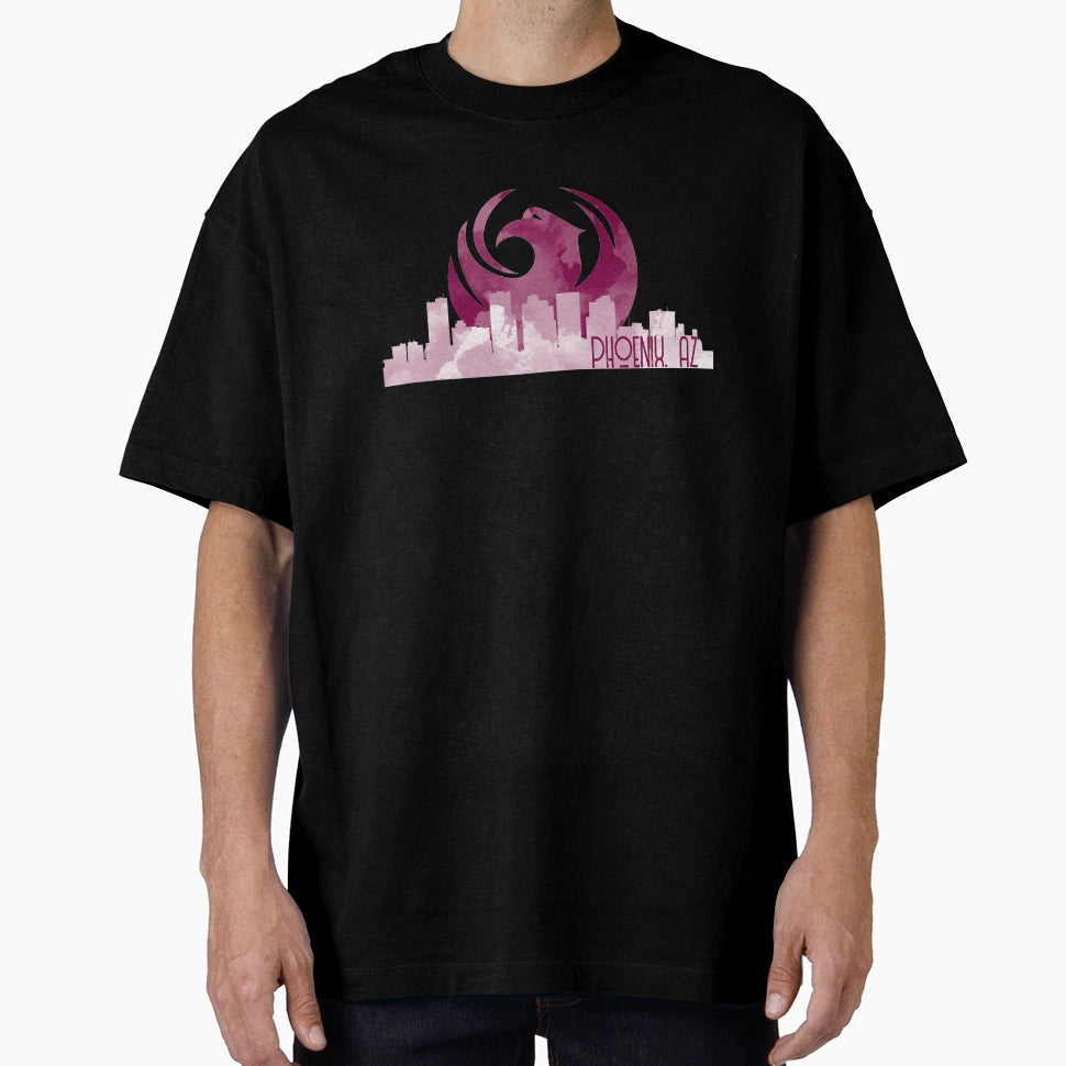 Phoenix Skyline Flag T-Shirt - Trendy Graphic Men Women - T-Shirt, Sweatshirt, Hoodie