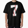 Baseball Number 7 T-Shirt - Unique Graphic for Adults - T-Shirt, Sweatshirt, Hoodie