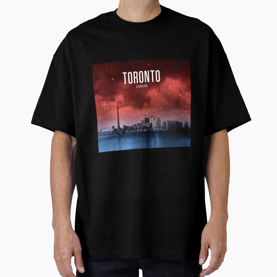Toronto Canada T-Shirt - Custom Art Print Unisex - T-Shirt, Sweatshirt, Hoodie
