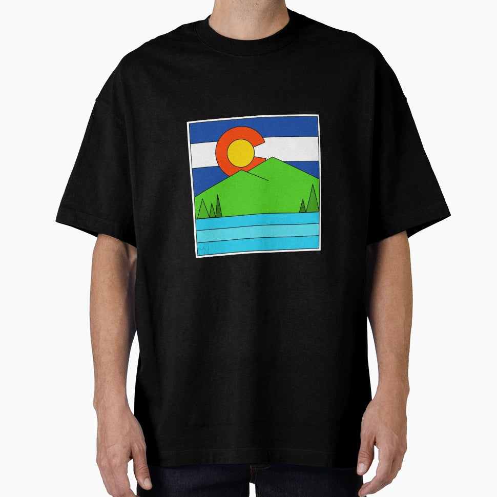 Colorado Flag T-Shirt - Minimalist Print for Adults - T-Shirt, Sweatshirt, Hoodie