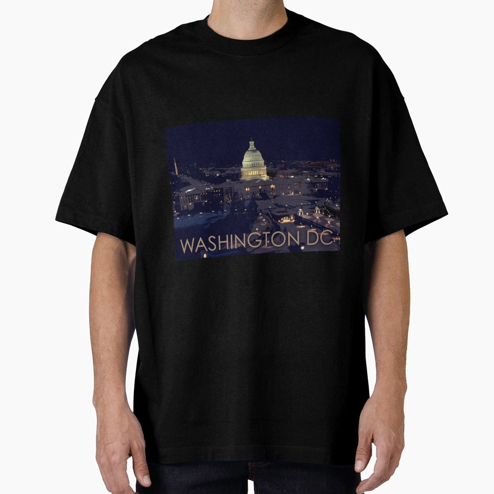 Capitol Washington Dc Usa Travel T-Shirt - Fun Novelty Design Men Women - T-Shirt, Sweatshirt, Hoodie