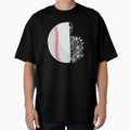 Baseball Skeleton Happy Halloween Half T-Shirt - Fun Novelty Design Unisex - T-Shirt, Sweatshirt, Hoodie