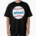Miami Throwback Baseball T-Shirt - Trendy Graphic Unisex - T-Shirt, Sweatshirt, Hoodie