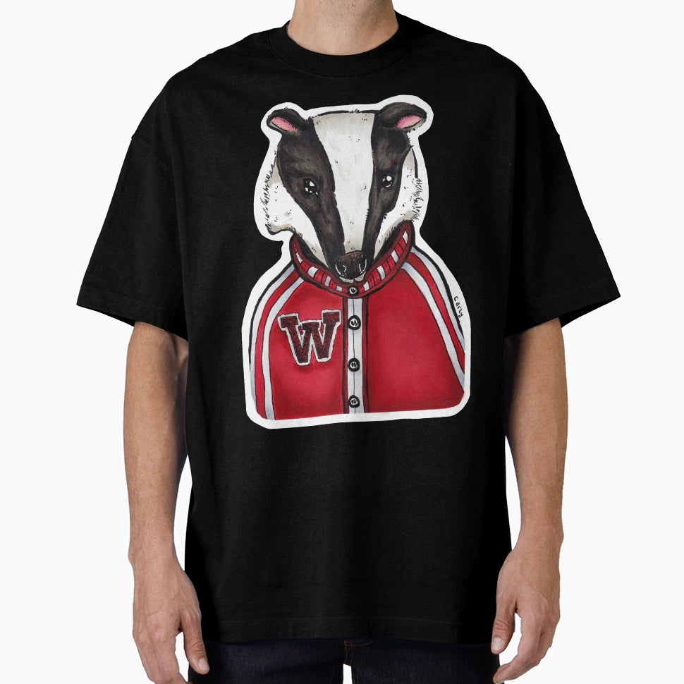 Badger T-Shirt - Fun Novelty Design Men Women - T-Shirt, Sweatshirt, Hoodie