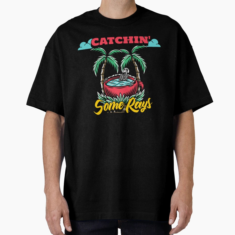 Catchin Some Rays T-Shirt - Novelty Apparel Unisex - T-Shirt, Sweatshirt, Hoodie