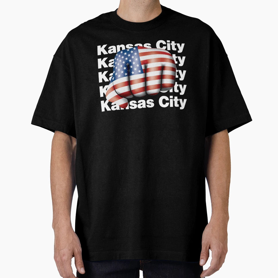 Kansas City American Strong City Home T-Shirt - Minimalist Print Unisex - T-Shirt, Sweatshirt, Hoodie