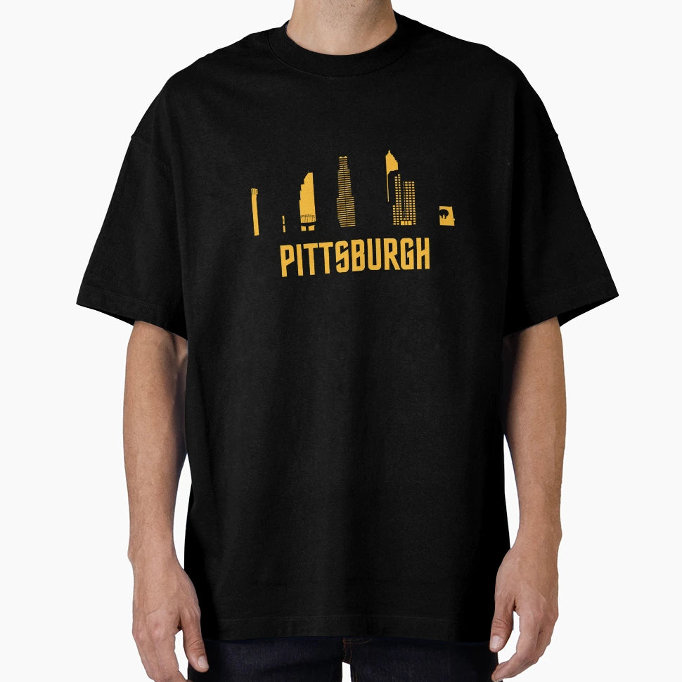 Pittsburgh Steel City T-Shirt - Graphic Print Men Women - T-Shirt, Sweatshirt, Hoodie