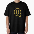 Stylish Golden Alphabet To Zee T-Shirt - Unique Graphic Men Women - T-Shirt, Sweatshirt, Hoodie