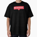 Phoenix Heart Tag T-Shirt - Casual Everyday Wear for Adults - T-Shirt, Sweatshirt, Hoodie