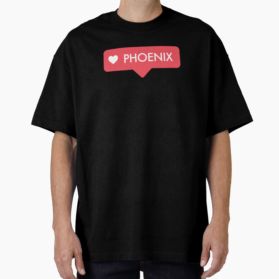 Phoenix Heart Tag T-Shirt - Casual Everyday Wear for Adults - T-Shirt, Sweatshirt, Hoodie