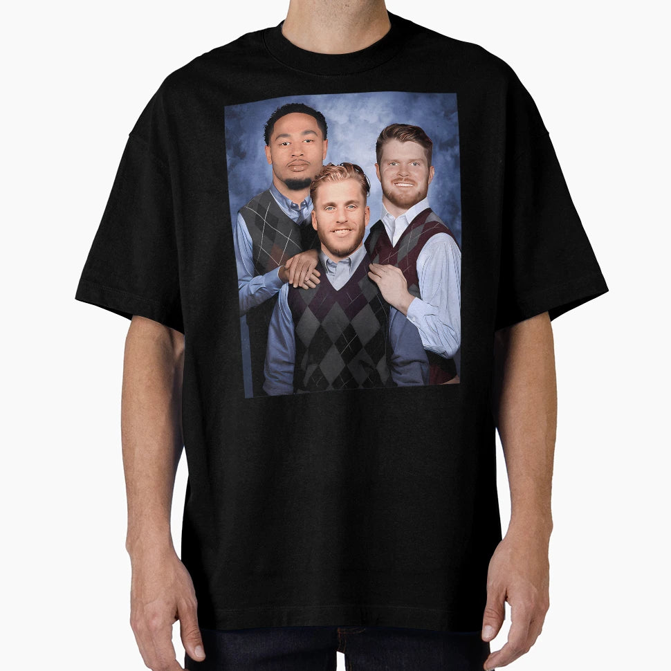 Sam Darnold Jaxon Smith Njigba Cooper T-Shirt - Unique Graphic for Adults - T-Shirt, Sweatshirt, Hoodie