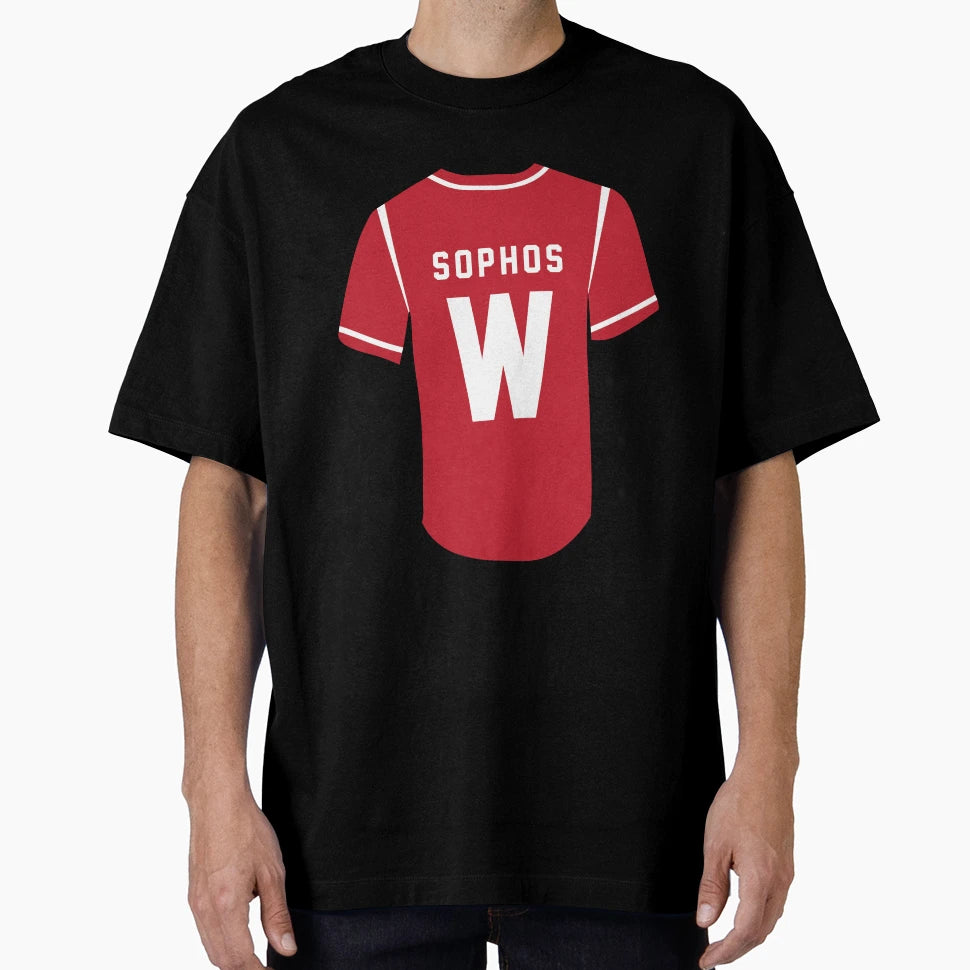 Sophos Red Jersey W T-Shirt - Custom Art Print Unisex - T-Shirt, Sweatshirt, Hoodie