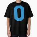 Alphabet Blue O Sports Letter O T-Shirt - Unique Graphic Men Women - T-Shirt, Sweatshirt, Hoodie