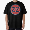 Rick Porcello 22 Jersey Number T-Shirt - Custom Art Print Unisex - T-Shirt, Sweatshirt, Hoodie
