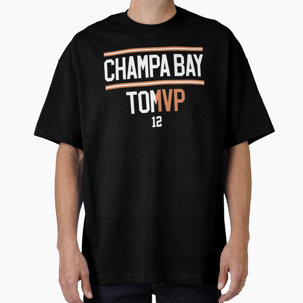 Champa Bay Tom Mvp 12 Mug Throw Hoodie - Custom Art Print Men Women - T-Shirt, Sweatshirt, Hoodie