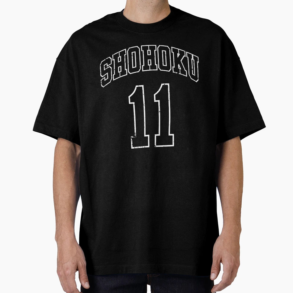 11 Shohoku Basketball Dunk Manga T-Shirt - Custom Art Print Men Women - T-Shirt, Sweatshirt, Hoodie