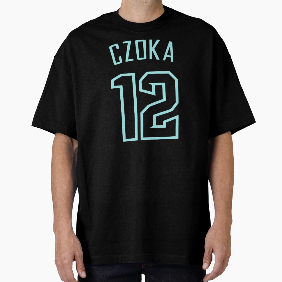 Baseball Czoka Number 12 Sedona Red Alt T-Shirt - Unique Graphic Men Women - T-Shirt, Sweatshirt, Hoodie