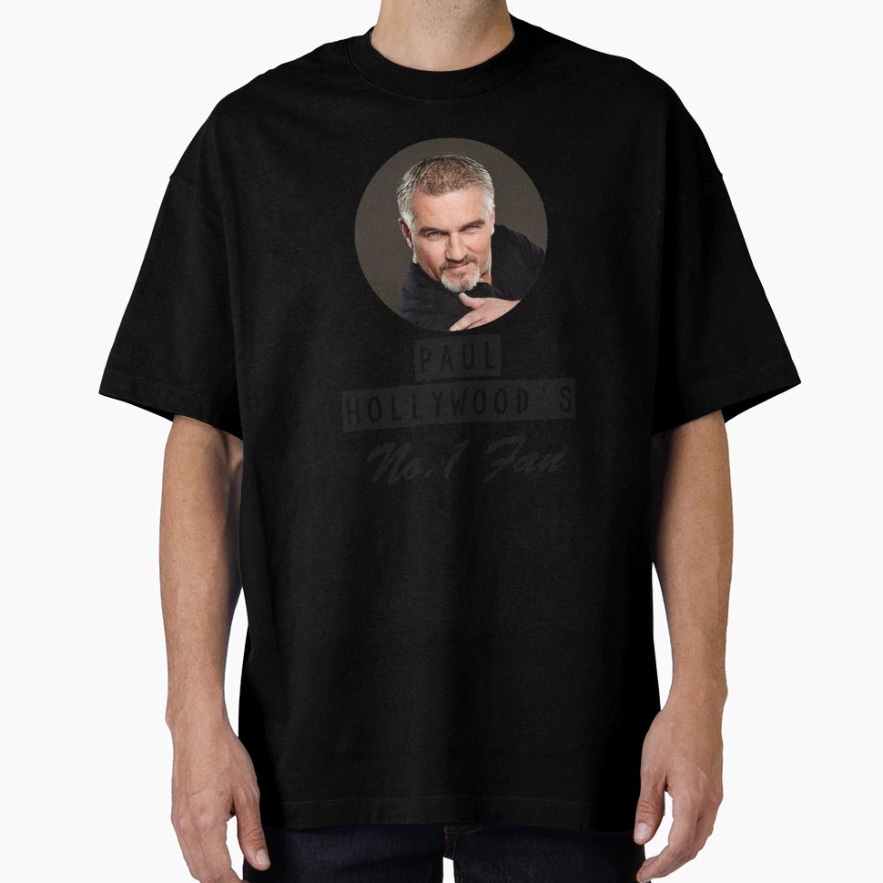 Paul Hollywood No 1 Fan T-Shirt - Aesthetic Graphic Men Women - T-Shirt, Sweatshirt, Hoodie