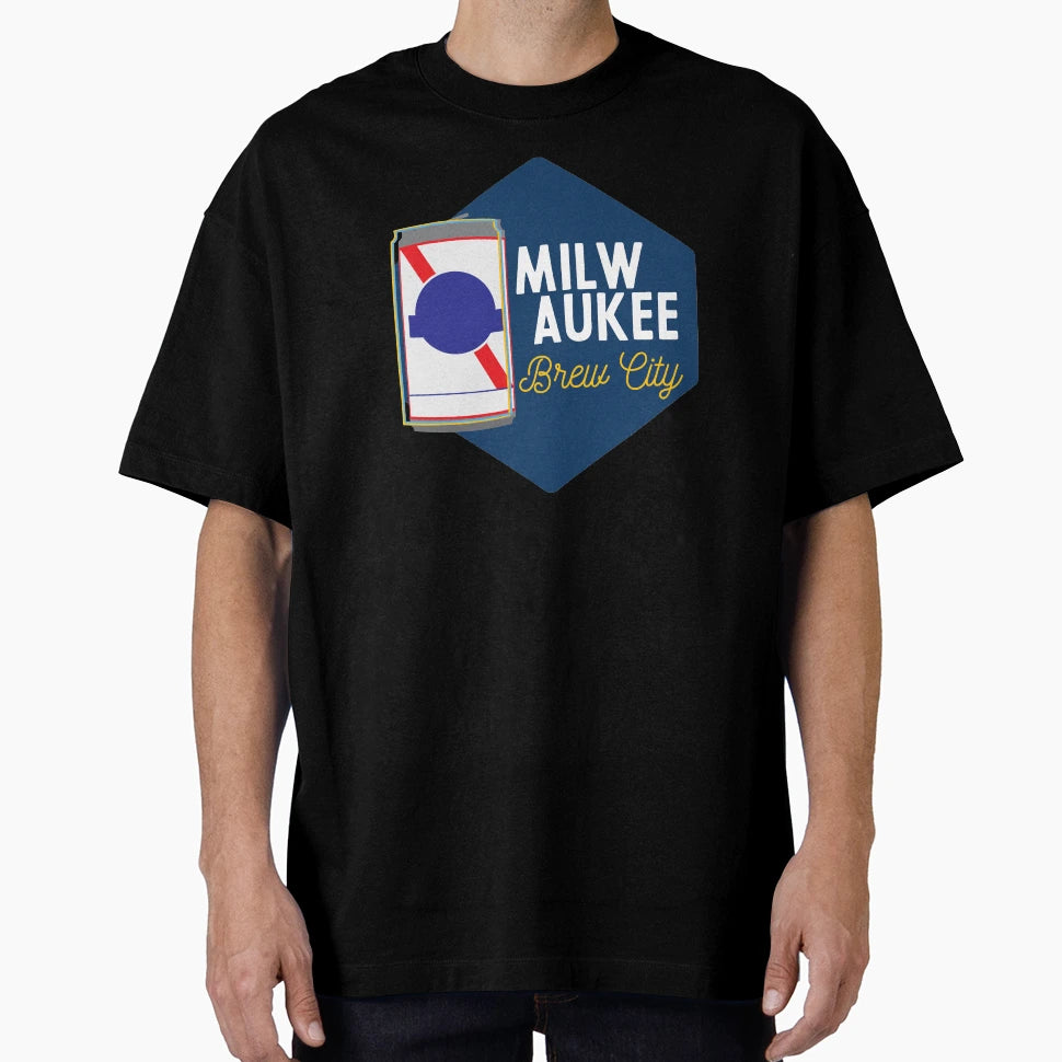 Milwaukee Brew City T-Shirt - Custom Art Print Men Women - T-Shirt, Sweatshirt, Hoodie
